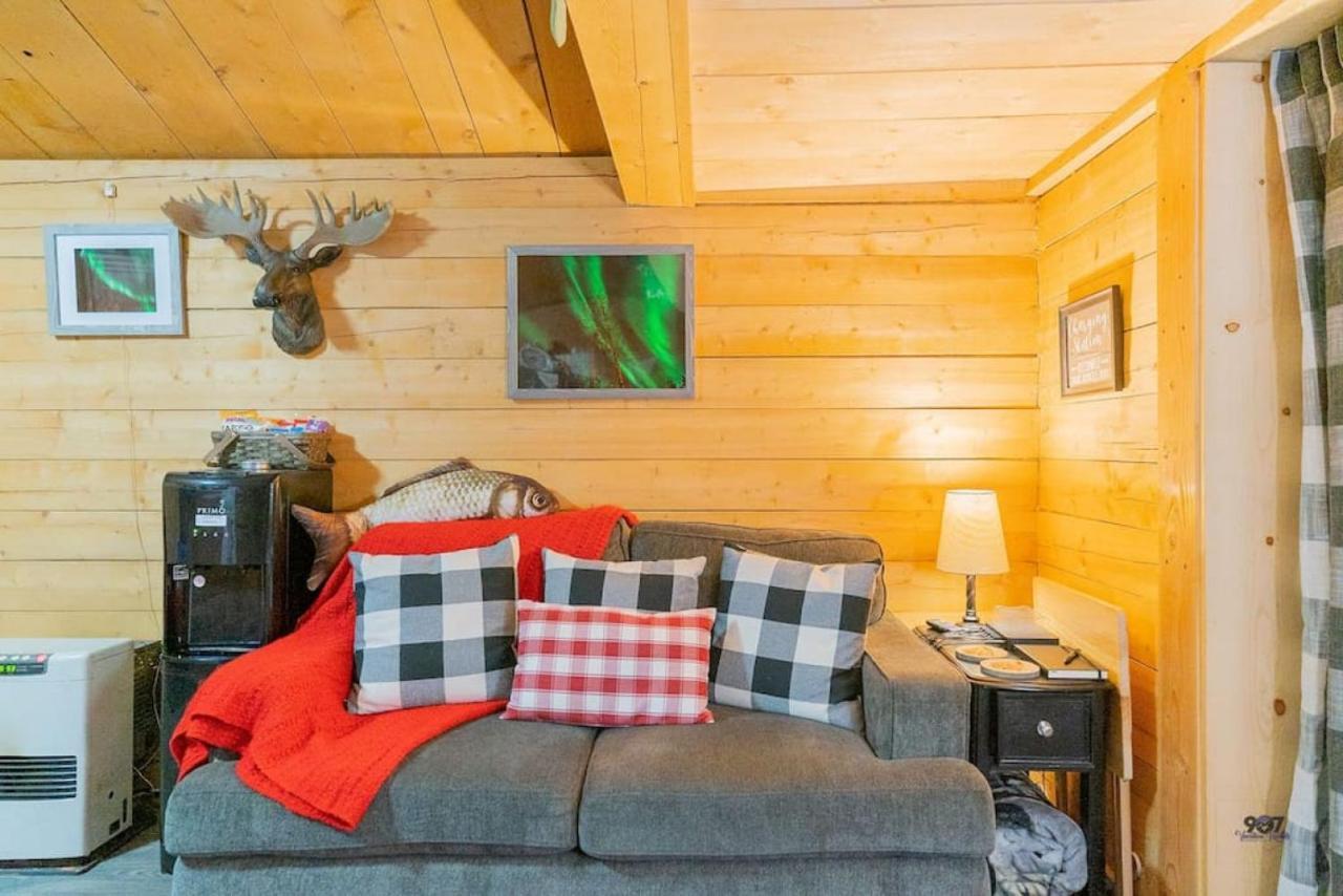 1 Bd. Deluxe Log Dry Cabin| Views Northern Lights! Fairbanks Exterior photo