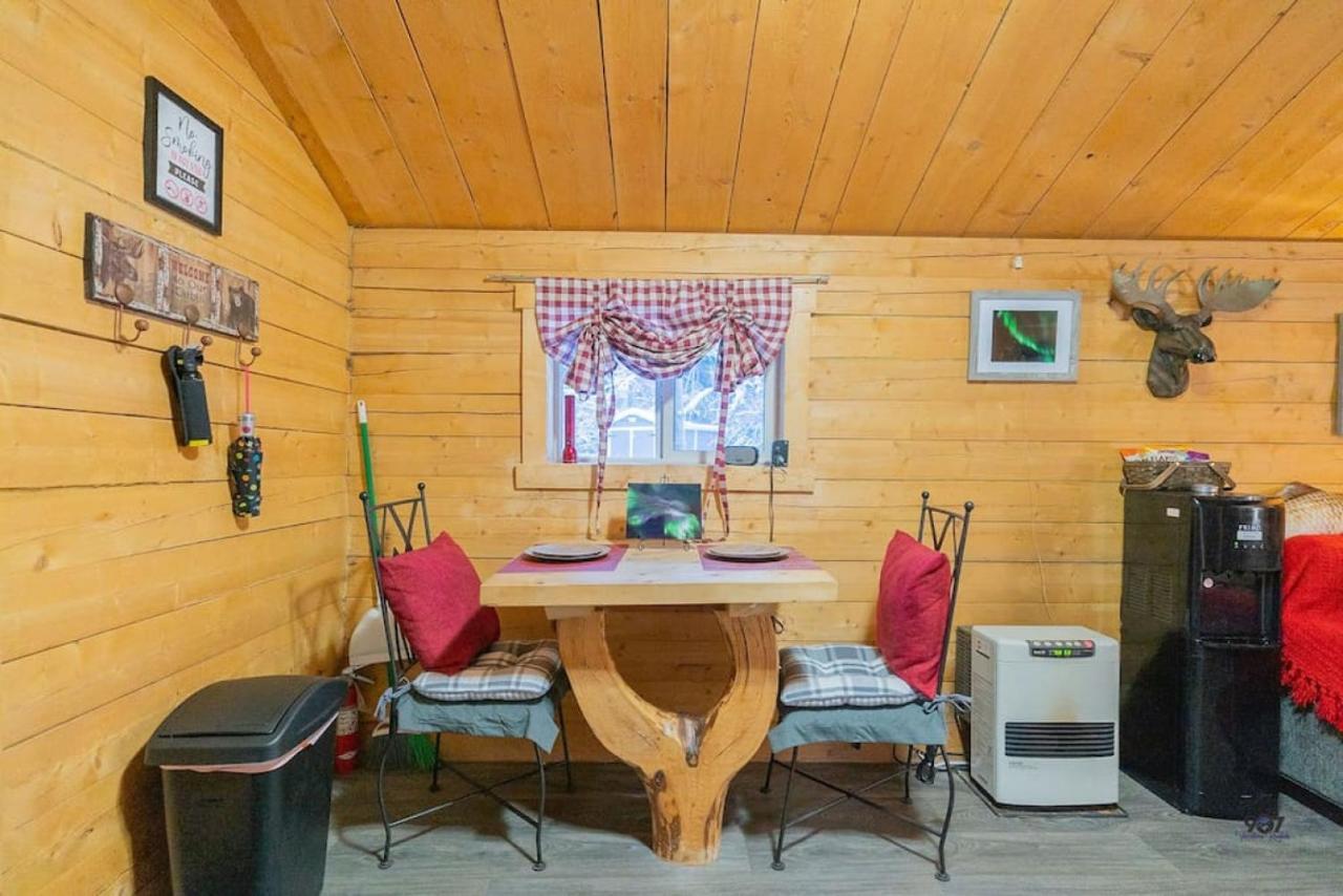 1 Bd. Deluxe Log Dry Cabin| Views Northern Lights! Fairbanks Exterior photo