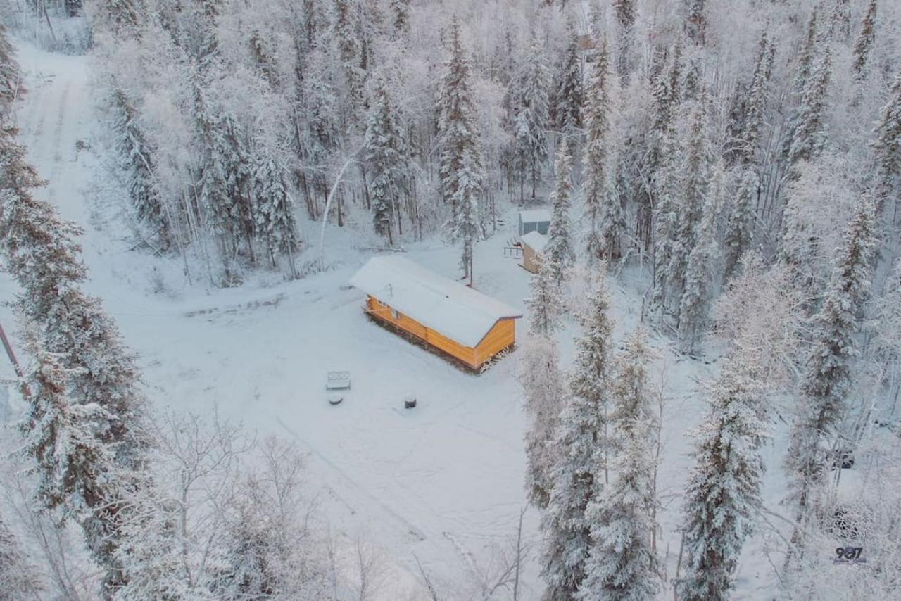 1 Bd. Deluxe Log Dry Cabin| Views Northern Lights! Fairbanks Exterior photo