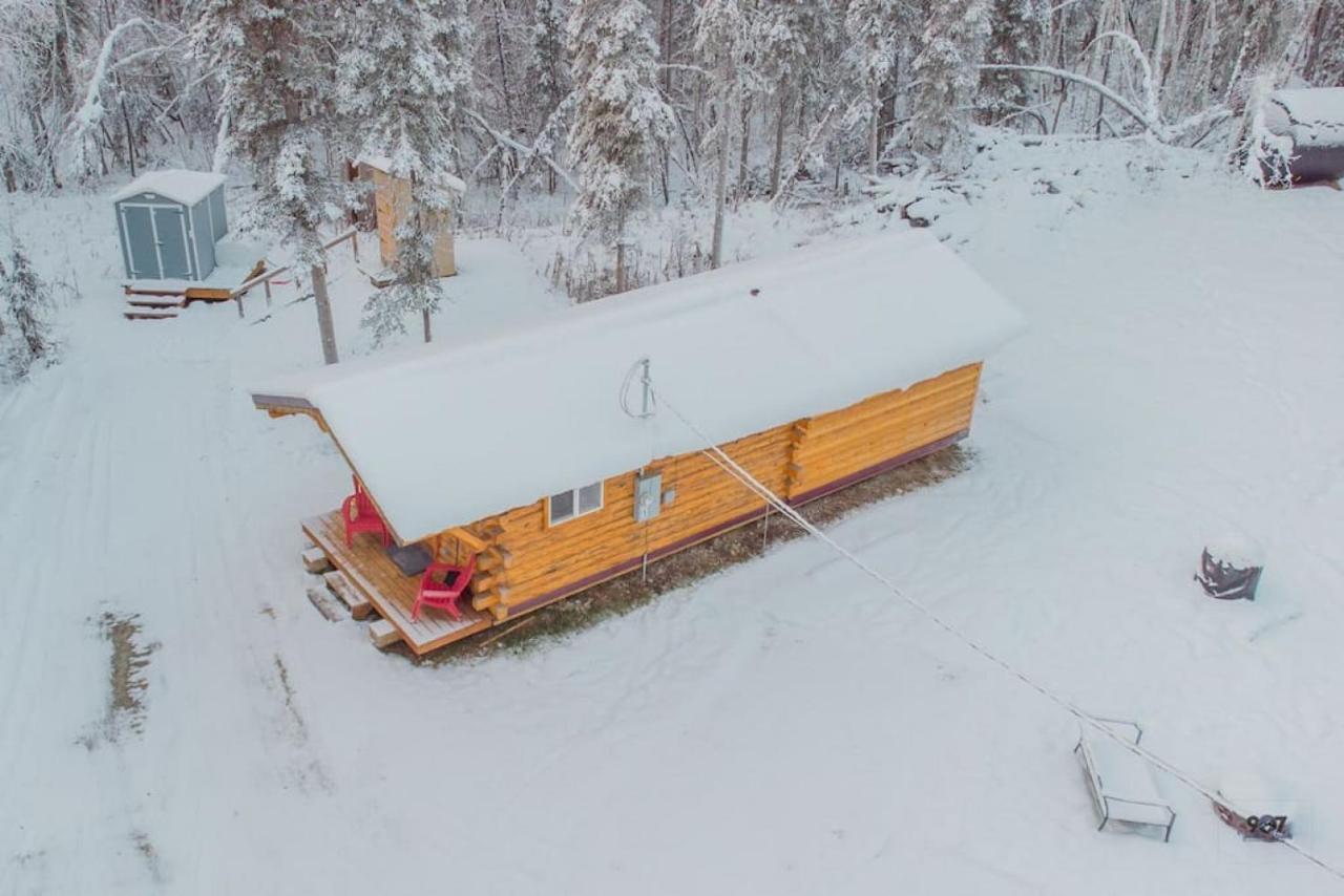 1 Bd. Deluxe Log Dry Cabin| Views Northern Lights! Fairbanks Exterior photo