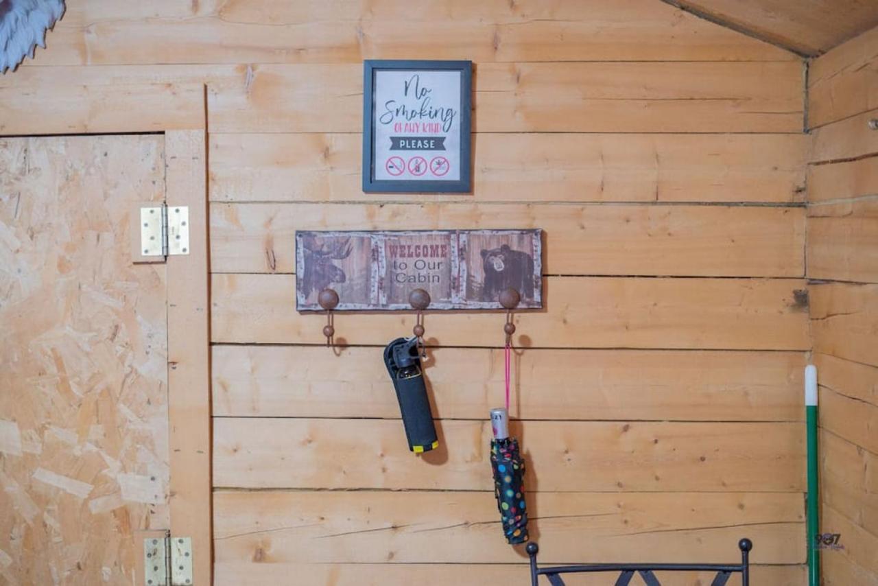 1 Bd. Deluxe Log Dry Cabin| Views Northern Lights! Fairbanks Exterior photo