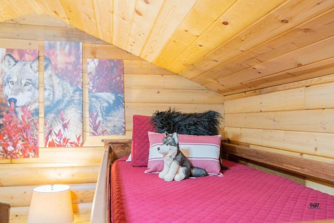 1 Bd. Deluxe Log Dry Cabin| Views Northern Lights! Fairbanks Exterior photo