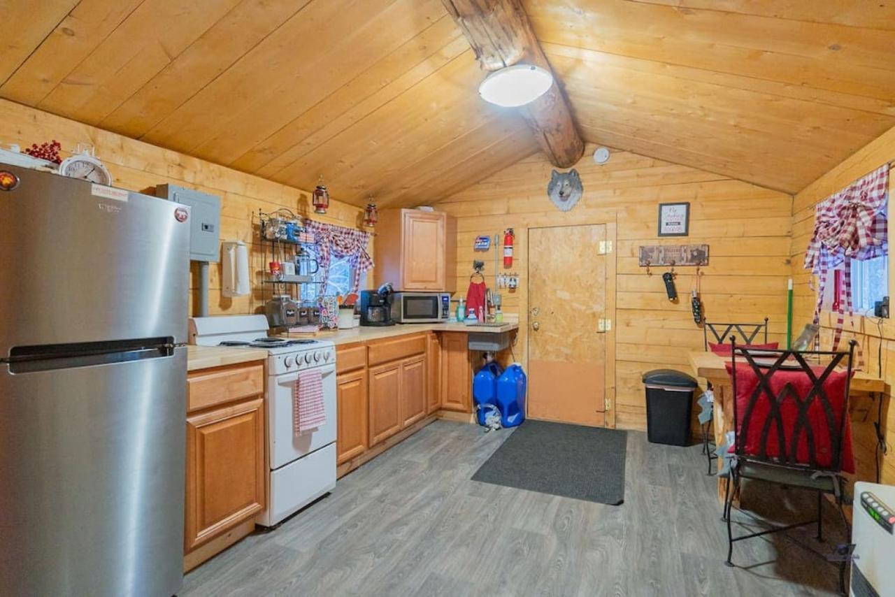 1 Bd. Deluxe Log Dry Cabin| Views Northern Lights! Fairbanks Exterior photo