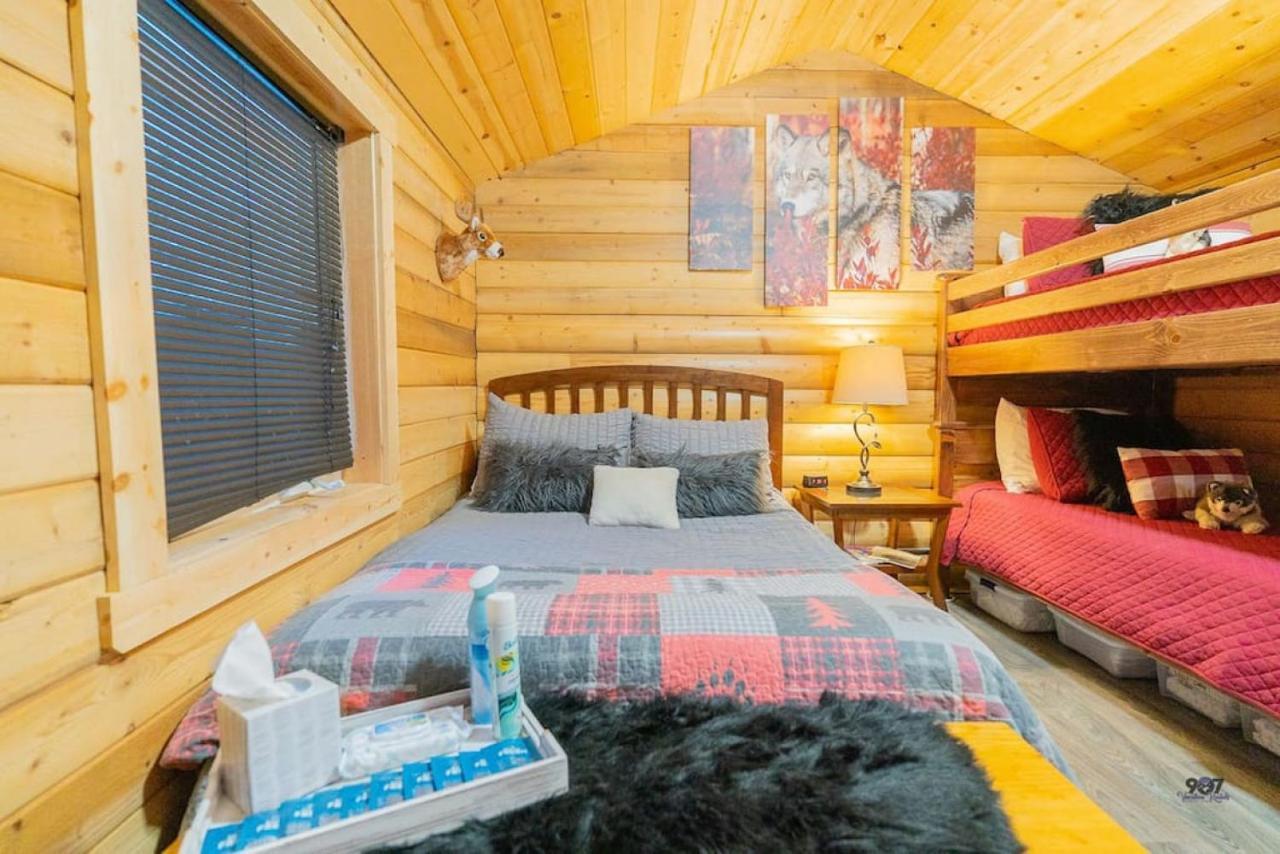 1 Bd. Deluxe Log Dry Cabin| Views Northern Lights! Fairbanks Exterior photo