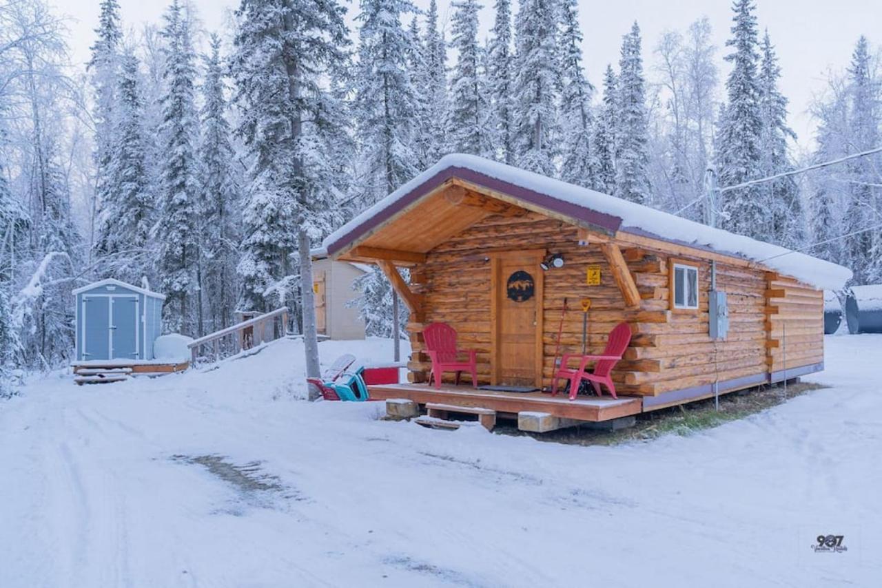 1 Bd. Deluxe Log Dry Cabin| Views Northern Lights! Fairbanks Exterior photo