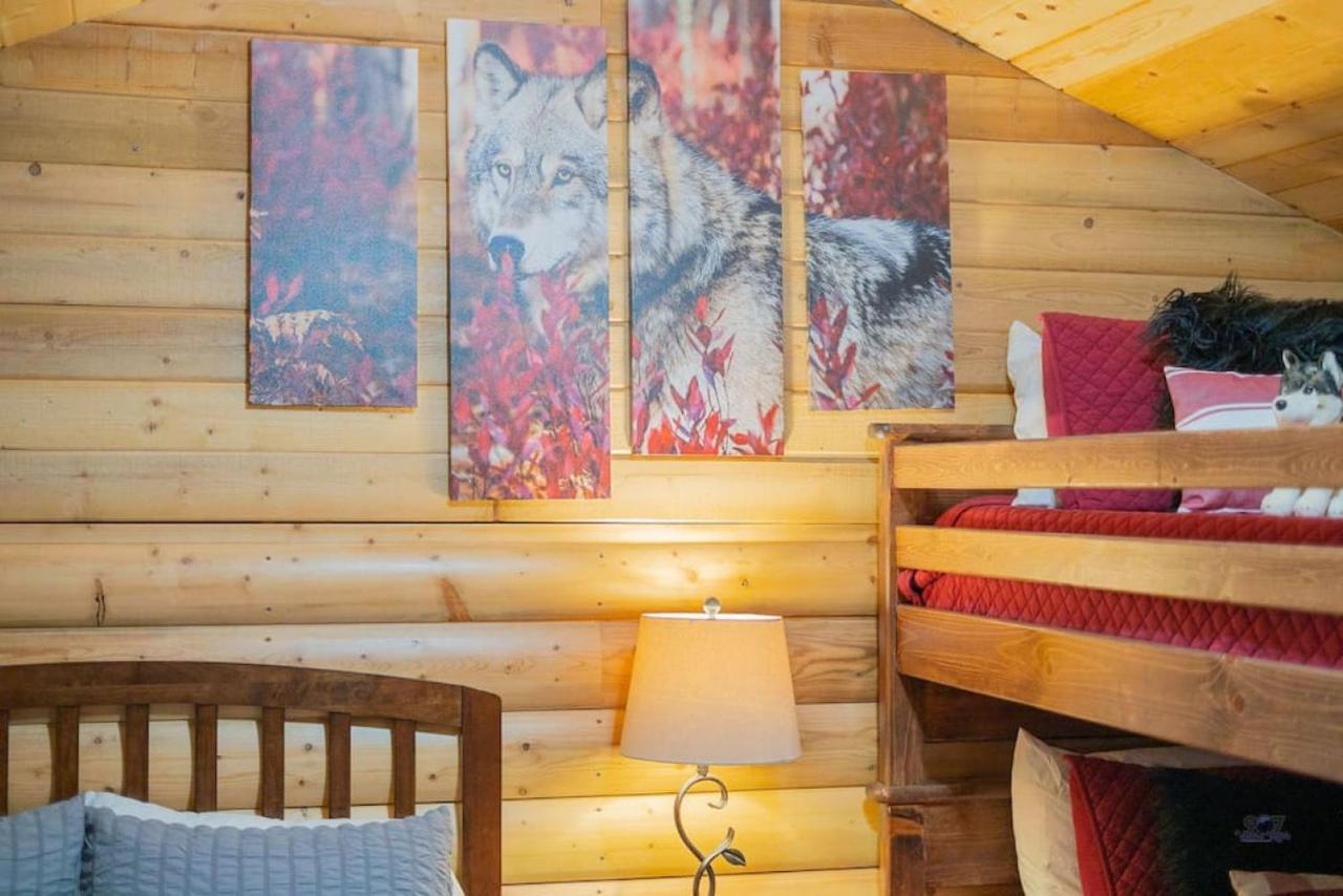 1 Bd. Deluxe Log Dry Cabin| Views Northern Lights! Fairbanks Exterior photo