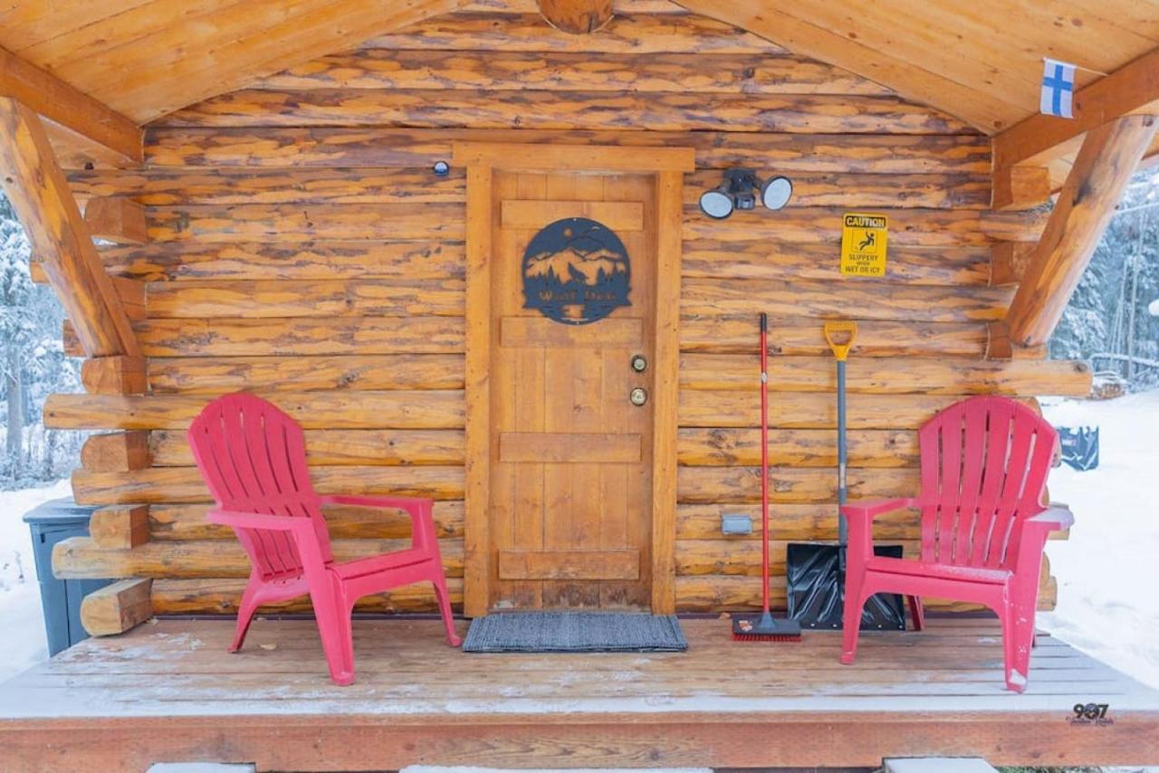 1 Bd. Deluxe Log Dry Cabin| Views Northern Lights! Fairbanks Exterior photo